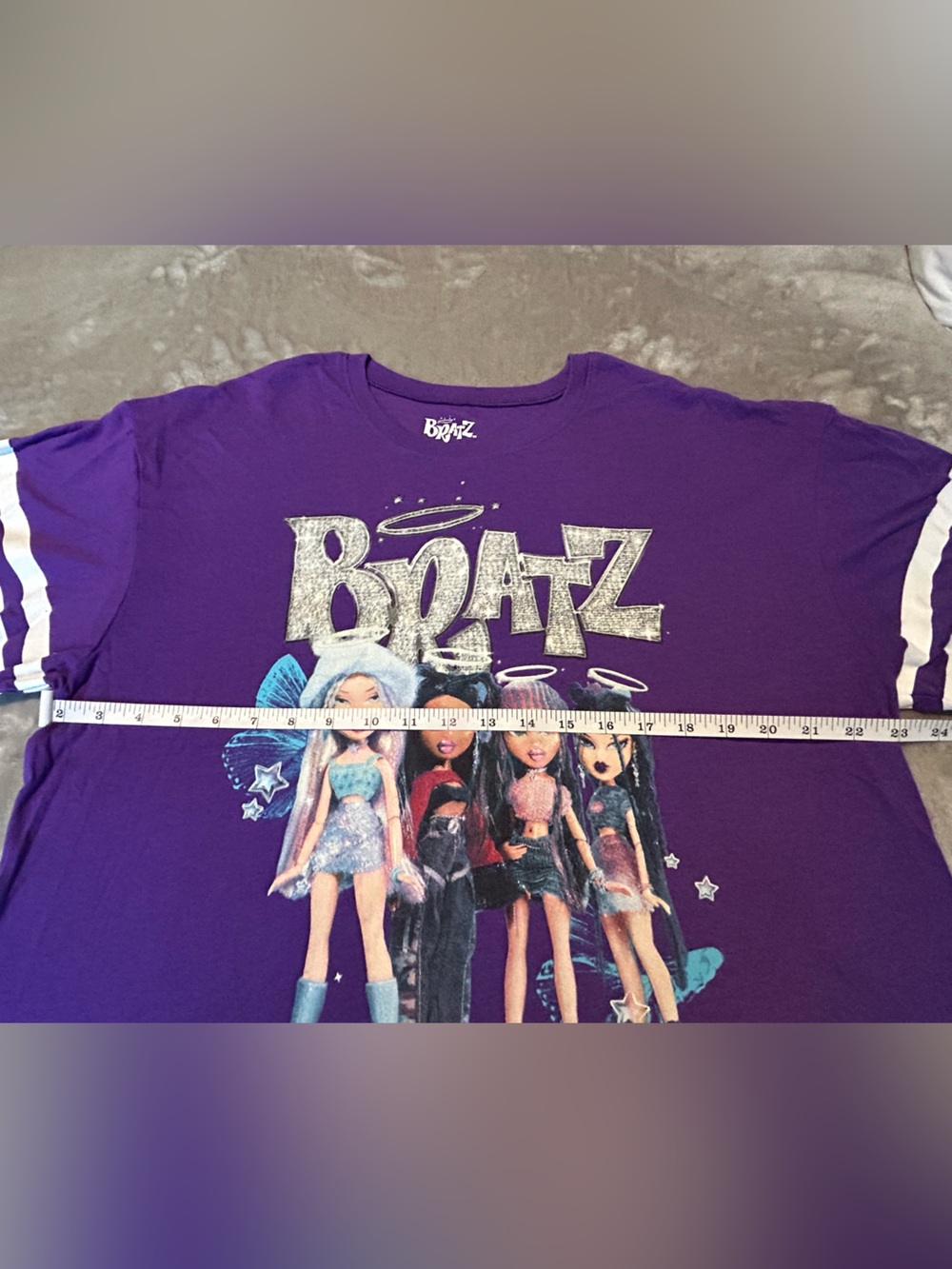 Bratz Graphic Short Sleeve Tee - Purple - Picture 4 of 7